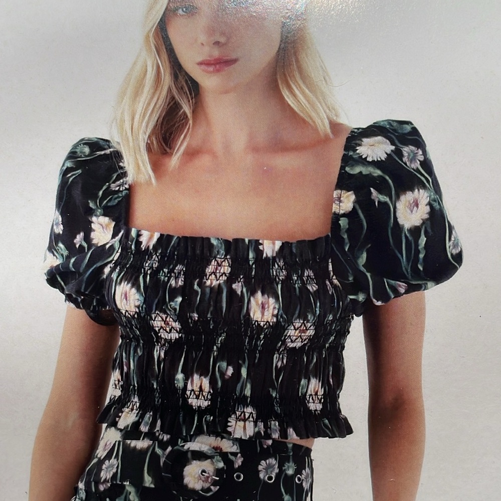 ESPECIA Women's Helue Blouse Top Size Small